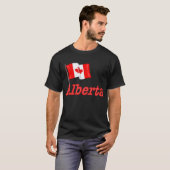Canadese vlag - Alberta T-shirt (Voorkant volledig)