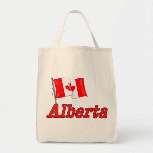 Canadese vlag - Alberta Tote Bag (Voorkant)