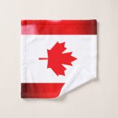 Canadese vlag bad handdoek (Wasdoekje)