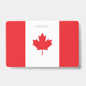 Canadese vlag badge (Achterkant)