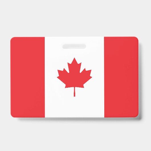 Canadese vlag badge (Voorzijde)
