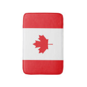 Canadese vlag badmat (Voorkant Verticaal)