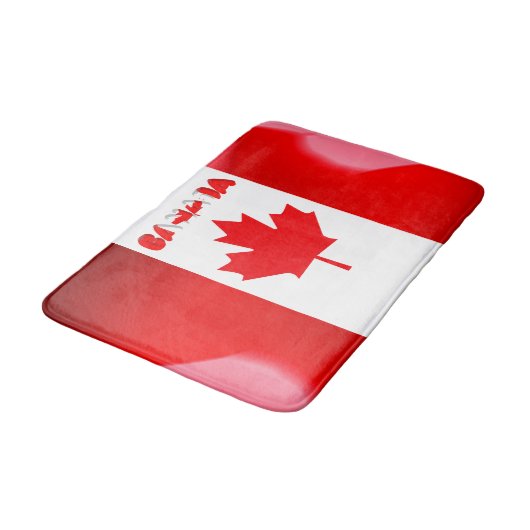 Canadese vlag badmat (Gekanteld)