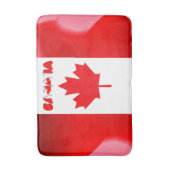 Canadese vlag badmat (Voorkant Verticaal)