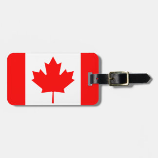 Canadese vlag bagagelabel