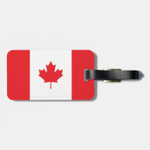 Canadese vlag bagagelabel (Achterkant horizontaal)