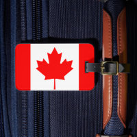 Canadese vlag bagagelabels voor tassen en koffers