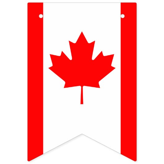 Canadese vlag banner (Tweede vlag)