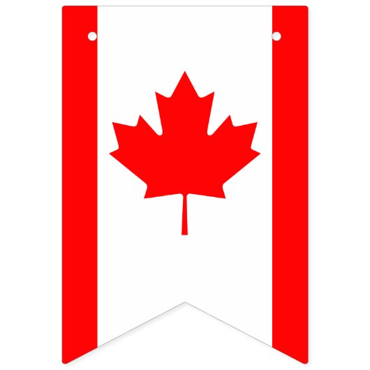 Canadese vlag banner (Eerste vlag)
