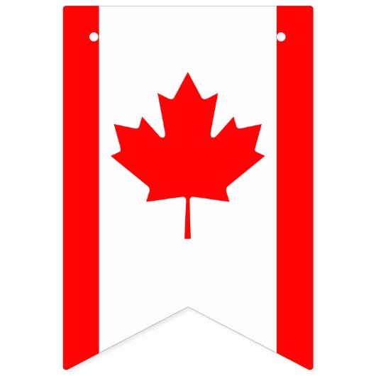 Canadese vlag banner (Derde vlag)