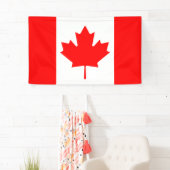 Canadese vlag Banner (Insitu)