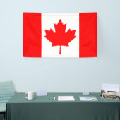 Canadese vlag Banner (Beurs)