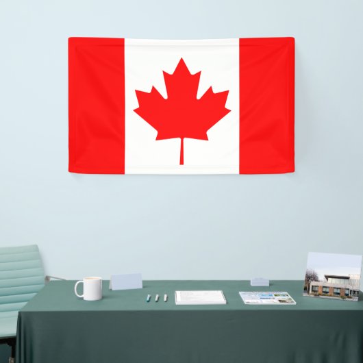 Canadese vlag Banner (Beurs)