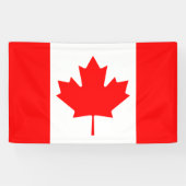 Canadese vlag Banner (Horizontaal)