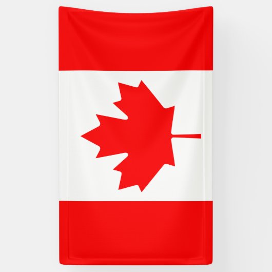 Canadese vlag Banner (Verticaal)