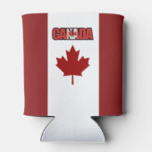 Canadese vlag blikjeskoeler (Achterkant)