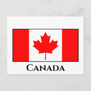 Canadese vlag briefkaart