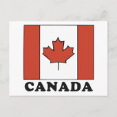 Canadese vlag briefkaart (Voorkant)