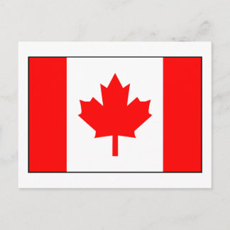 Canadese vlag briefkaart