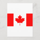 Canadese vlag briefkaart (Voorkant)