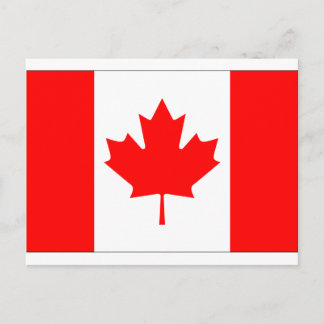 Canadese vlag briefkaart