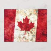 Canadese vlag briefkaart (Voorkant)