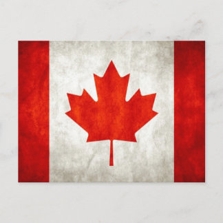 Canadese vlag briefkaart