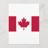 Canadese vlag briefkaart (Voorkant)