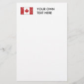  Canadese vlag Briefpapier (Voorkant)