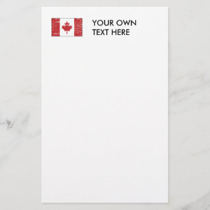  Canadese vlag Briefpapier