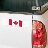 Canadese vlag bumpersticker (Op Truck)