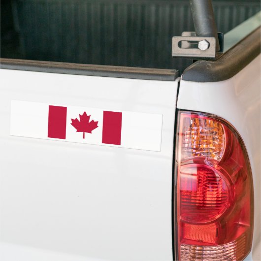 Canadese vlag bumpersticker (Op Truck)
