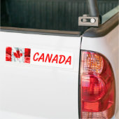 Canadese vlag bumpersticker (Op Truck)