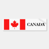 Canadese vlag bumpersticker (Voorkant)