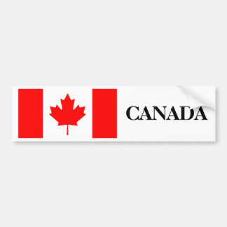 Canadese vlag bumpersticker