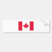 Canadese vlag bumpersticker (Voorkant)