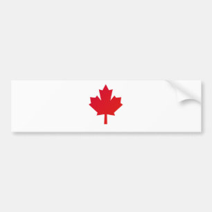 Canadese vlag bumpersticker