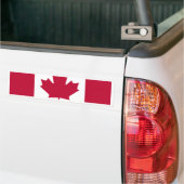 Canadese vlag bumpersticker (Op Truck)