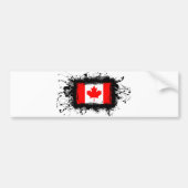 Canadese vlag bumpersticker (Voorkant)