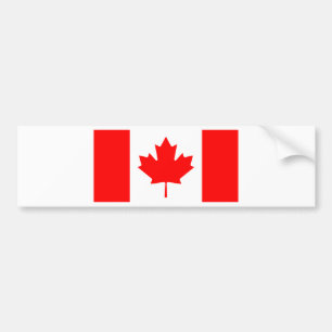 Canadese vlag bumpersticker
