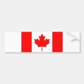 Canadese vlag bumpersticker (Voorkant)