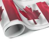 Canadese vlag cadeaupapier (Rol Hoek)
