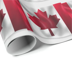 Canadese vlag cadeaupapier