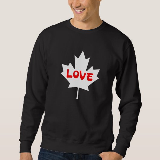 Canadese Vlag Canada Esblad Trui (Voorkant)