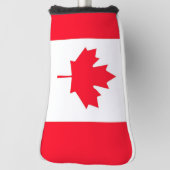 Canadese vlag. CANADA. Golfheadcover (Draai 90)