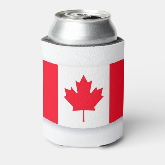 Canadese vlag. CANADA. Patriottisch.  Blikjeskoeler (Blikje Achterkant)