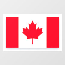 Canadese vlag. CANADA.
