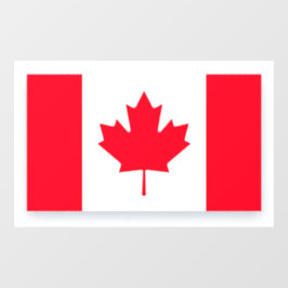Canadese vlag. CANADA. Raamsticker