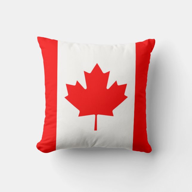 Canadese vlag Canada Red Maple Leaf Sierkussen (Voorkant)