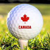 Canadese vlag (Canada Red & White) Golfballen